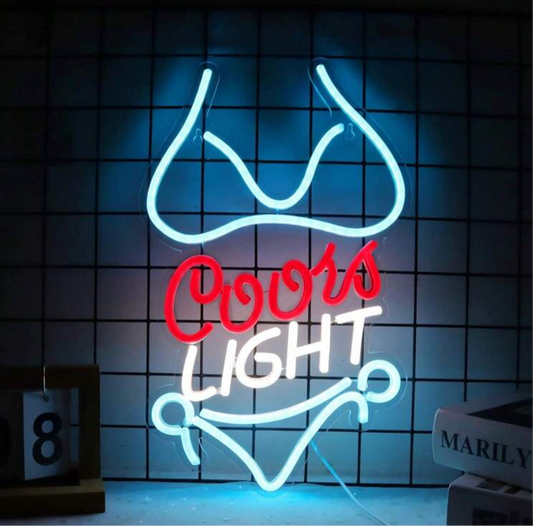 Coors Light Neon Lights