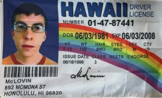 McLovin Flag