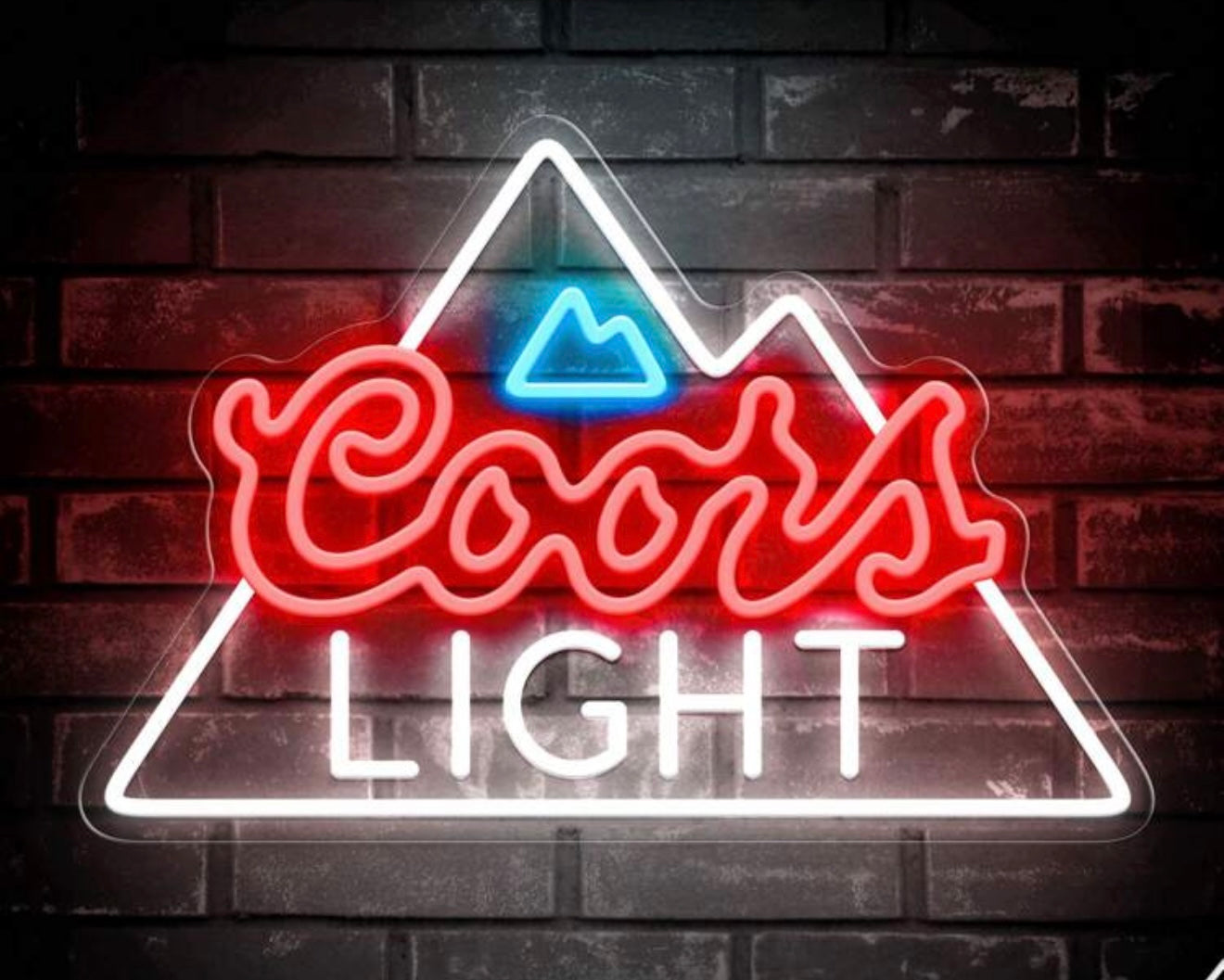 Coors Light Neon lights